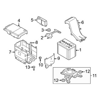 Mazda OE - Electrical - Battery