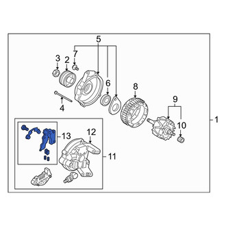 Mazda OE - Charging System Voltage Regulator