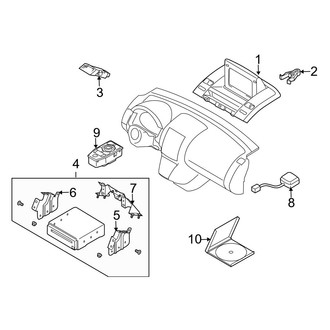 Mazda OE - Electrical - Navigation System Components
