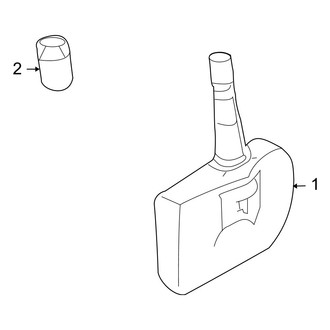 Mazda OE - Electrical - Tire Pressure Monitor Components (Grand Touring / Sport / Touring)