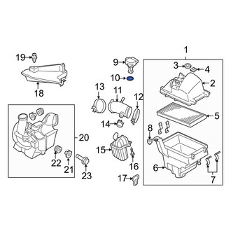 Mazda OE - Mass Air Flow Sensor O-Ring