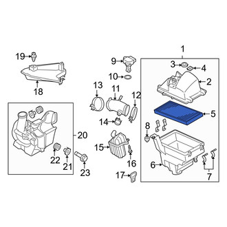 Mazda OE - Engine Air Filter
