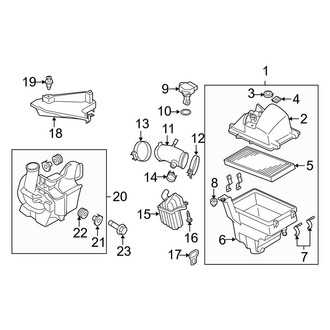 Mazda OE - Engine / Transaxle - Air Intake
