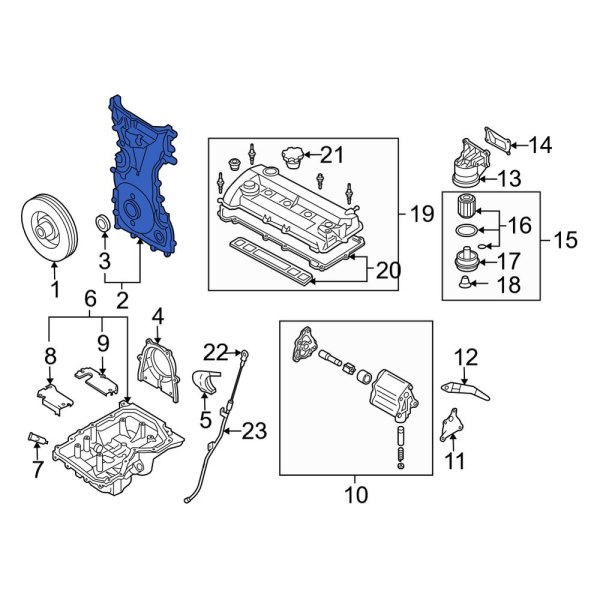 Engine Timing Cover