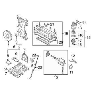 2008 Mazda 5 OEM Engine Parts  Rebuild Kits — CARiD.com