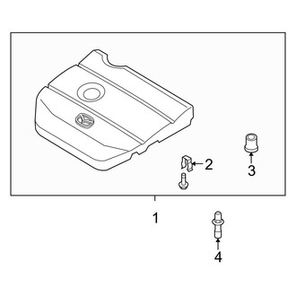 Mazda OE - Engine / Transaxle - Engine Appearance Cover