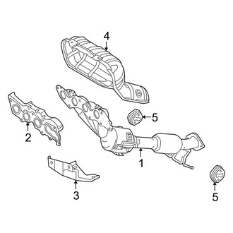 Mazda OE - Exhaust System - Manifold