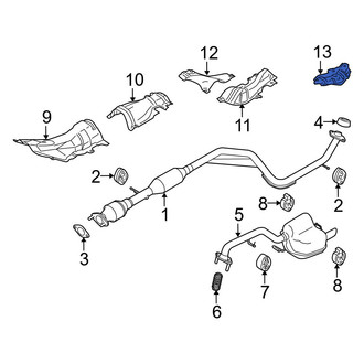 Mazda OE - Floor Pan Heat Shield