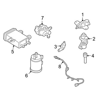 Mazda OE - Emission System - Emission Components