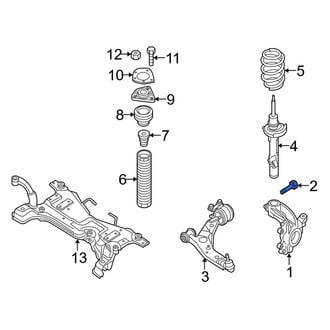 Mazda OE - Right Steering Knuckle Bolt