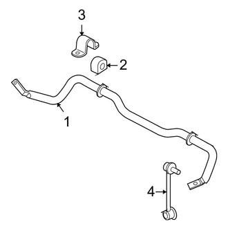 Mazda OE - Front Suspension - Stabilizer Bar & Components