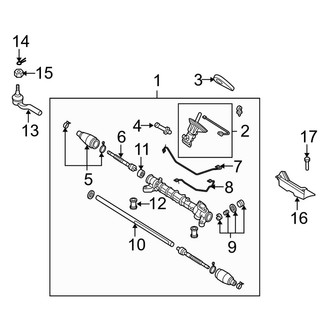 Mazda OE - Steering Gear & Linkage