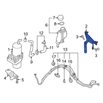 Mazda OE - Power Steering Pump Bracket