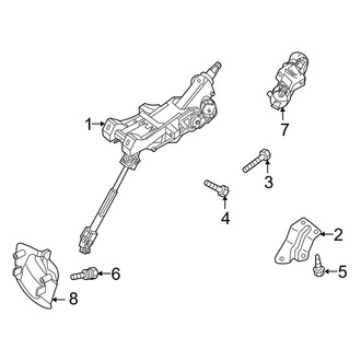 Mazda OE - Steering Column Assembly