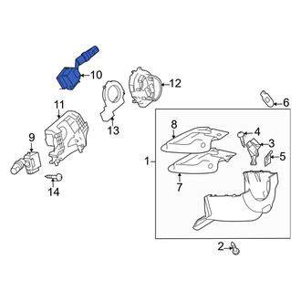 Mazda OE - Wiper Switch