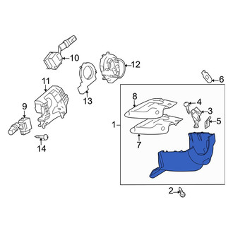 Mazda OE - Steering Column Cover