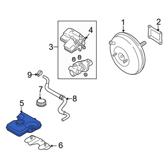 Mazda OE - Brake Master Cylinder Reservoir