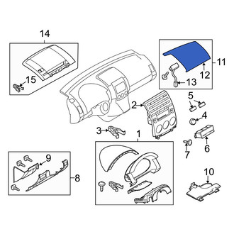 Mazda OE - Instrument Panel Pad