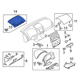 Mazda OE - Instrument Panel Trim Panel