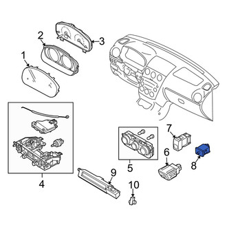 Mazda OE - Instrument Panel Cover