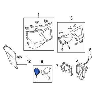 Mazda OE - 12 Volt Accessory Power Outlet Cover