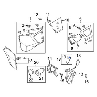 Mazda OE - 12 Volt Accessory Power Outlet Cover