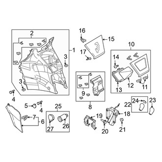 Mazda OE - 12 Volt Accessory Power Outlet