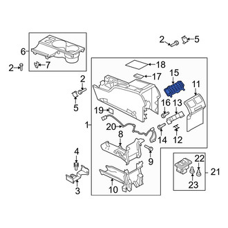 Mazda OE - Console Air Vent