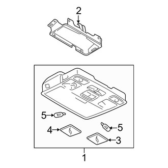 Mazda OE - Overhead Console