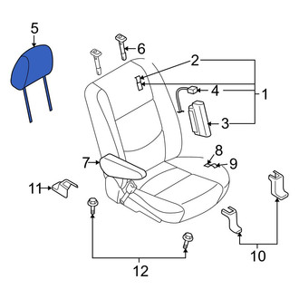 Mazda OE - Front Headrest