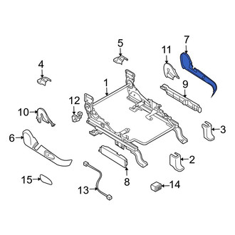 Mazda OE - Front Right Inner Seat Track Cover