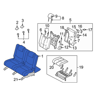 Mazda OE - Rear Seat