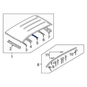 Mazda OE - Roof Panel Reinforcement