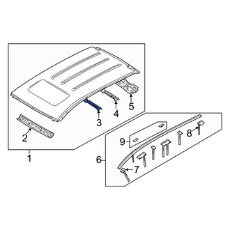 Mazda OE - Roof Panel Reinforcement