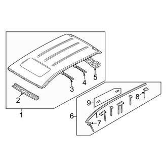 Mazda OE - Roof & Components (With Sunroof)