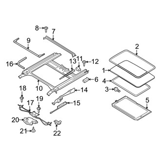 Mazda OE - Roof - Sunroof (With Sunroof)