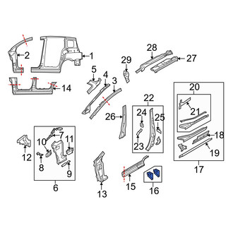 Mazda OE - Rocker Panel Reinforcement