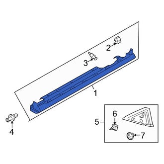 Mazda OE - Left Rocker Panel Guard