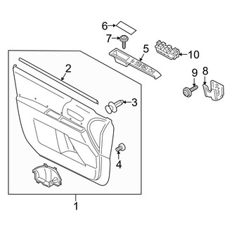 Mazda OE - Front Door - Interior Trim
