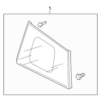 Mazda OE - Side Panel - Glass