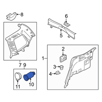 Mazda OE - 12 Volt Accessory Power Outlet