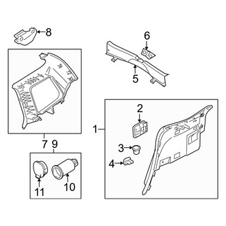 Mazda OE - Side Panel - Interior Trim
