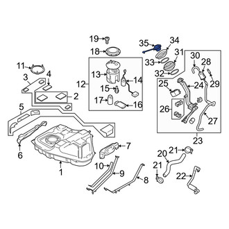 Mazda OE - Fuel Tank Cap