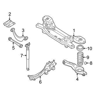 Mazda OE - Rear Suspension - Suspension Components