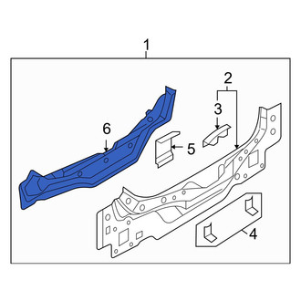 Mazda OE - Rear Floor Pan Crossmember