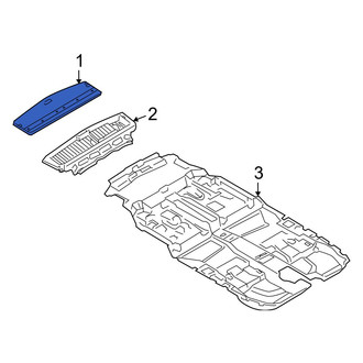 Mazda OE - Rear Trunk Trim Panel