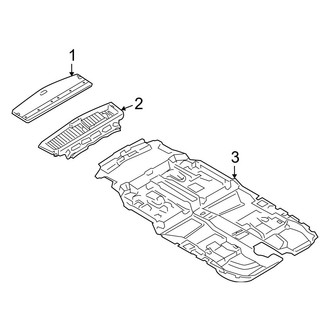 Mazda OE - Rear Body & Floor - Interior Trim