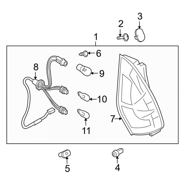 Rear Lamps - Combination Lamps