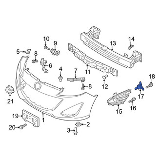 Mazda OE - Front Right Fog Light Cover