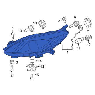 Mazda OE - Front Left Headlight